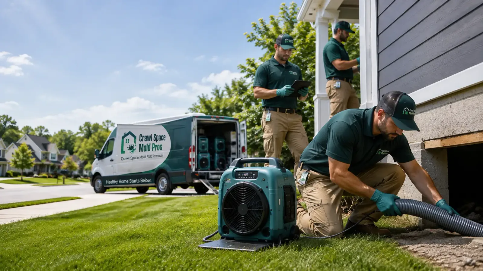 Crawl Space Mold Removal in Castleton, VA